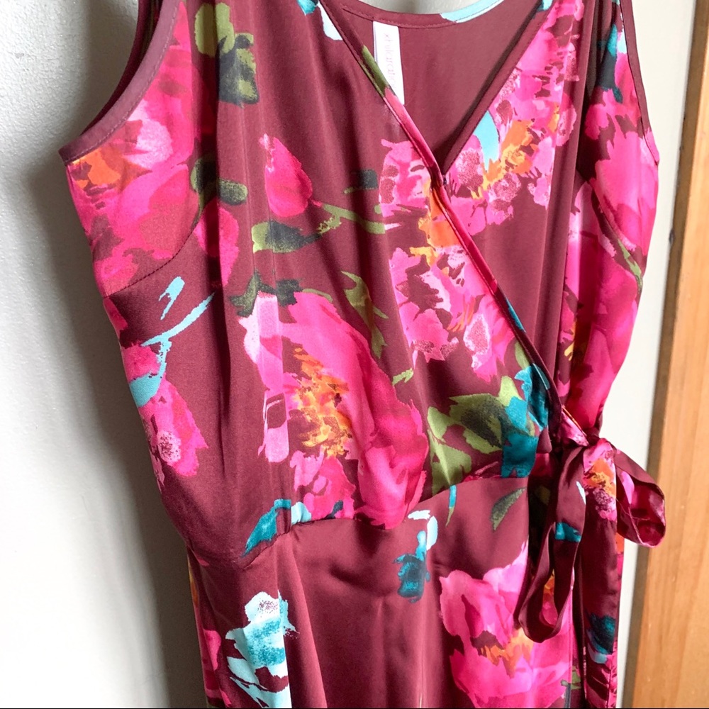 Xhilaration Satin High-Low dress